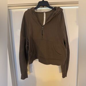 Lululemon scuba oversized half-zip hoodie